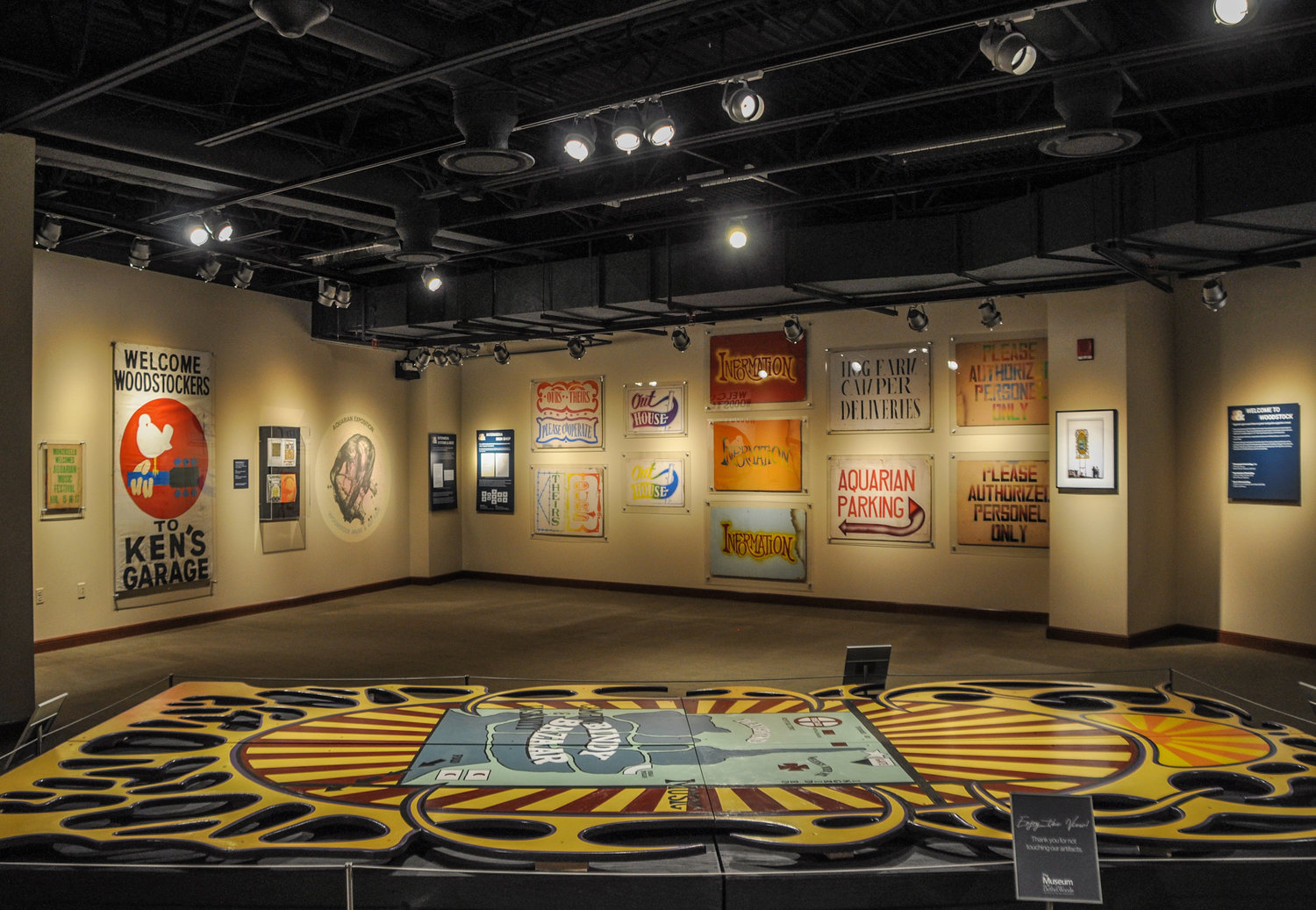 A sneak preview of the new Woodstock exhibit at Bethel Woods.